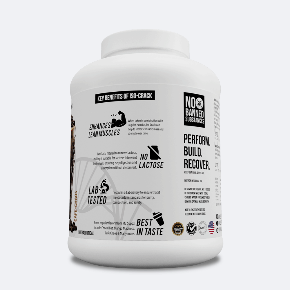 ISO-CRACK (HYDROLYZED WHEY PROTEIN ISOLATE)